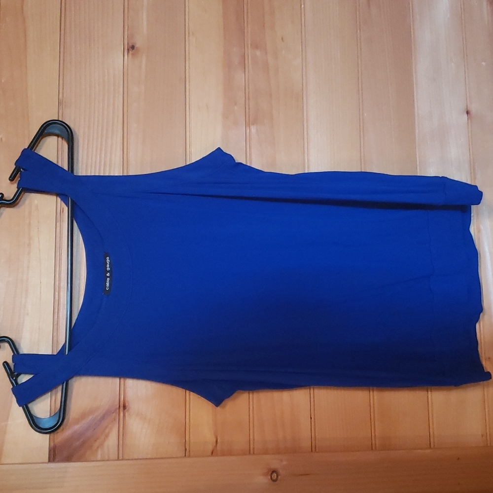 Cable & gauge tank top